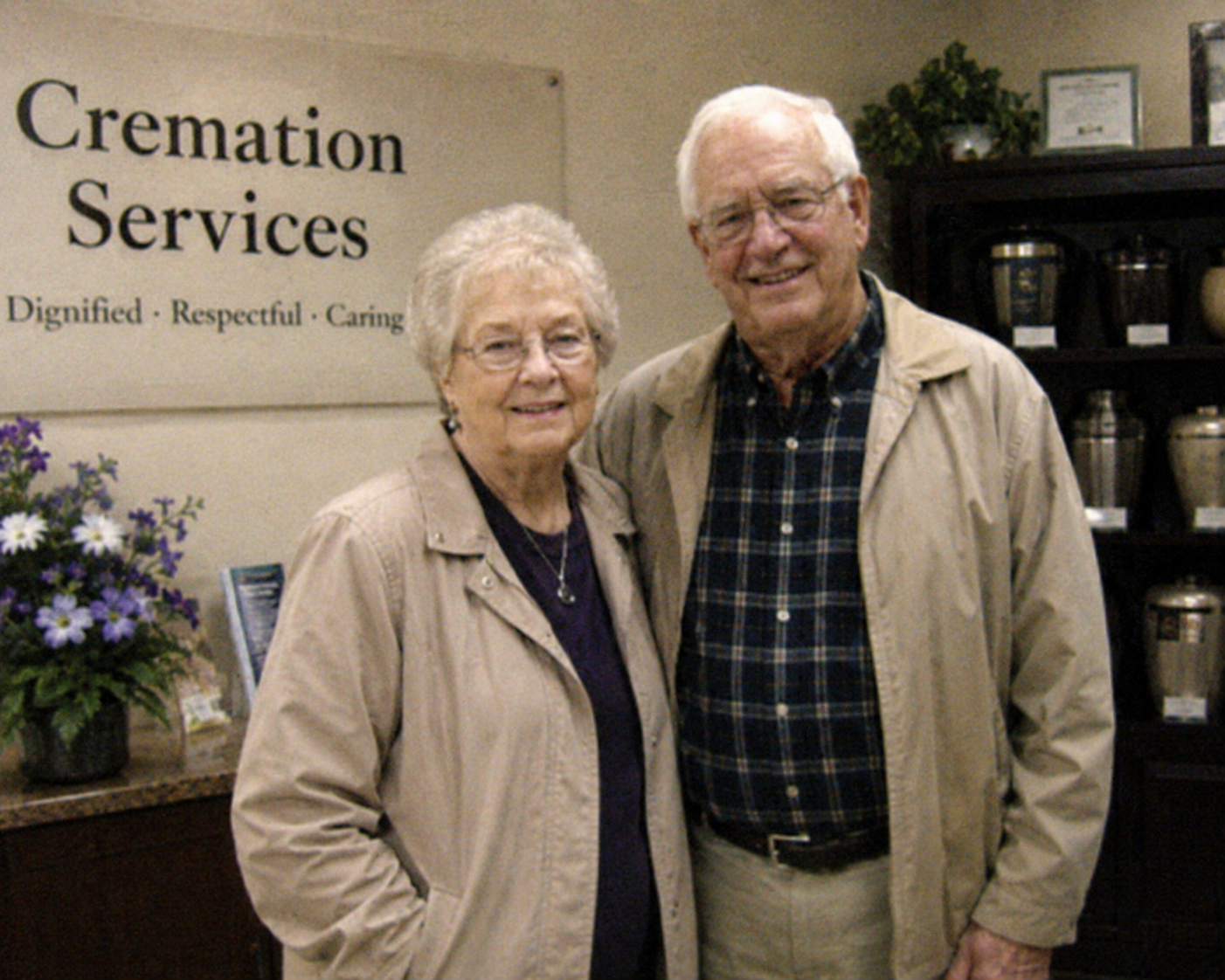 Rachel and Dan, founders of Comfort Aftercare Pet Cremation